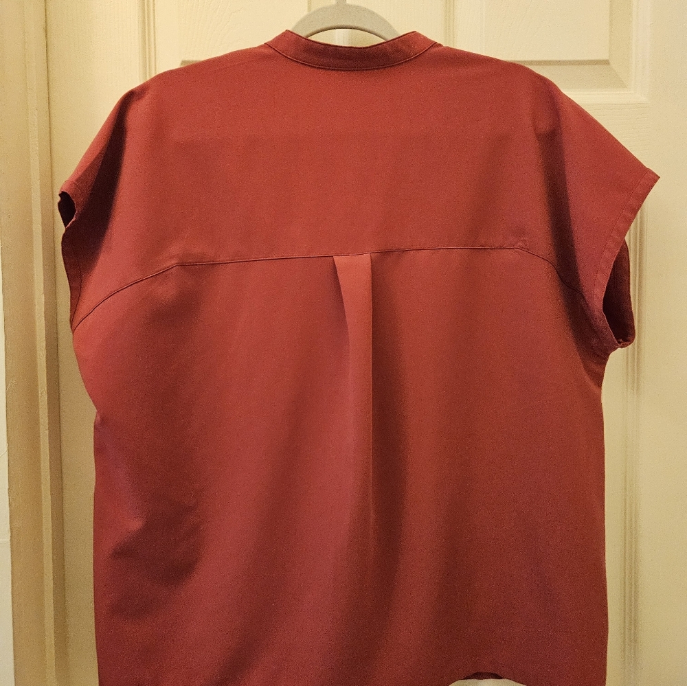 Women's Orchid Pink, M, Tunic Scrub Top From Mandala, Scrubs - Picture 3 of 4